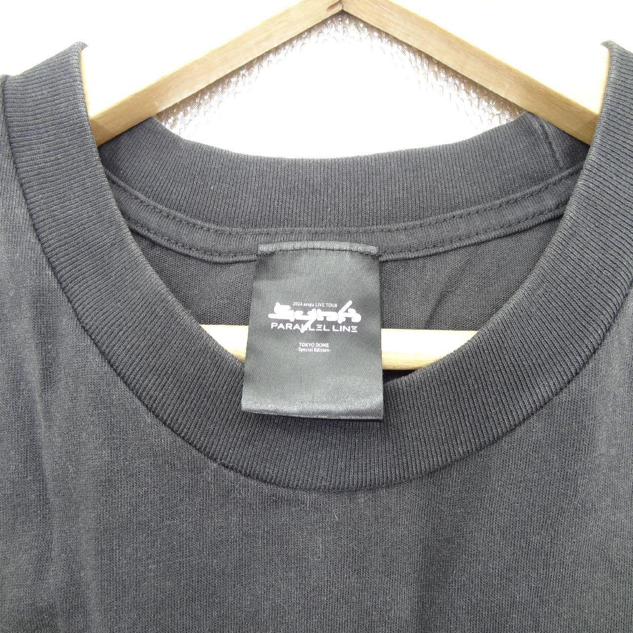 aespa SYNK:HYPER LINE Tシャツ Lサイズ aespa - 1st Concert SYNK: HYPER LINE