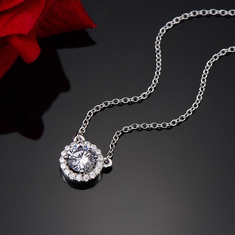 プラチナ950ダイヤモンドネックレス 全新ダイヤモンドPT950 D1.00ct ネックレス プラチナ 【公式通販】