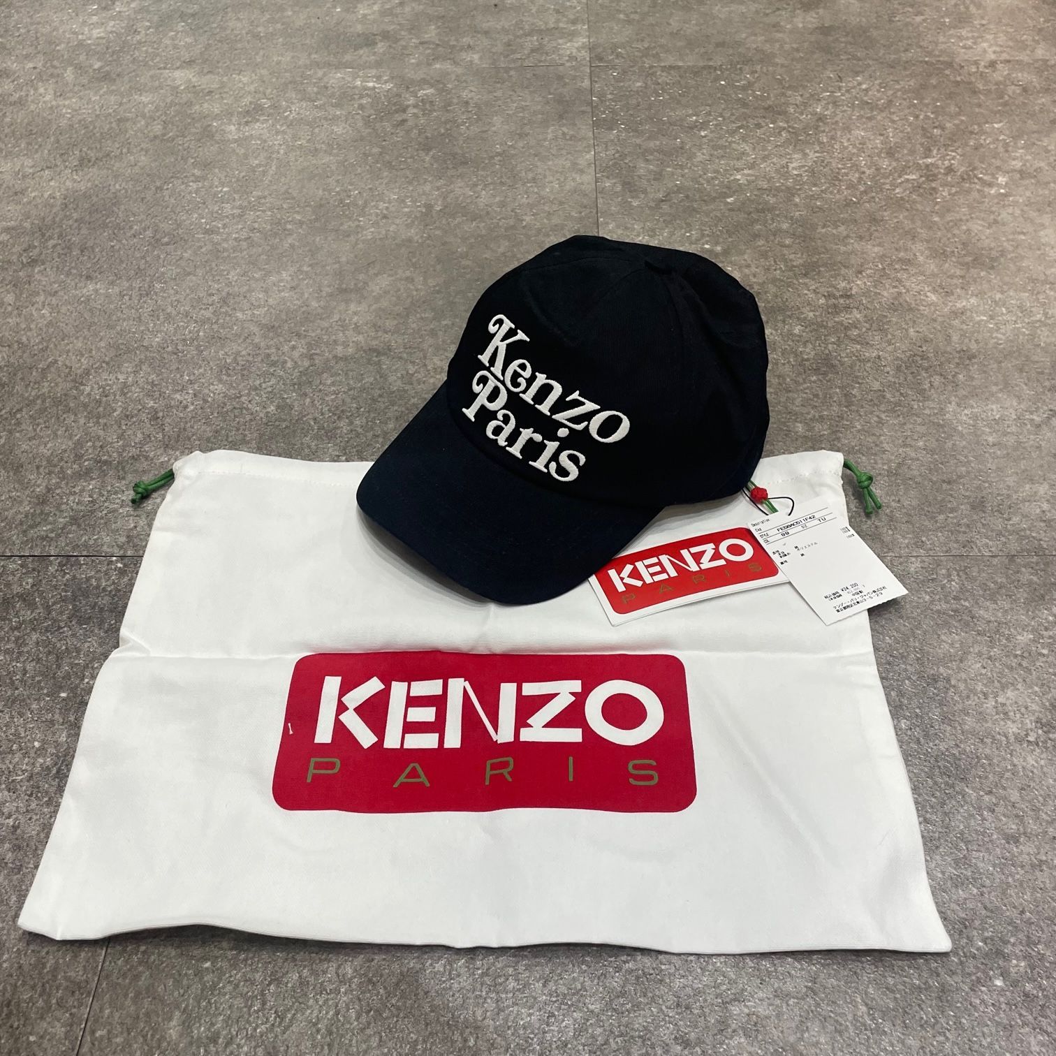 KENZO ロゴ キャップ ☆人気☆KENZO☆フラワー ロゴ キャップ ケンゾー 帽子☆