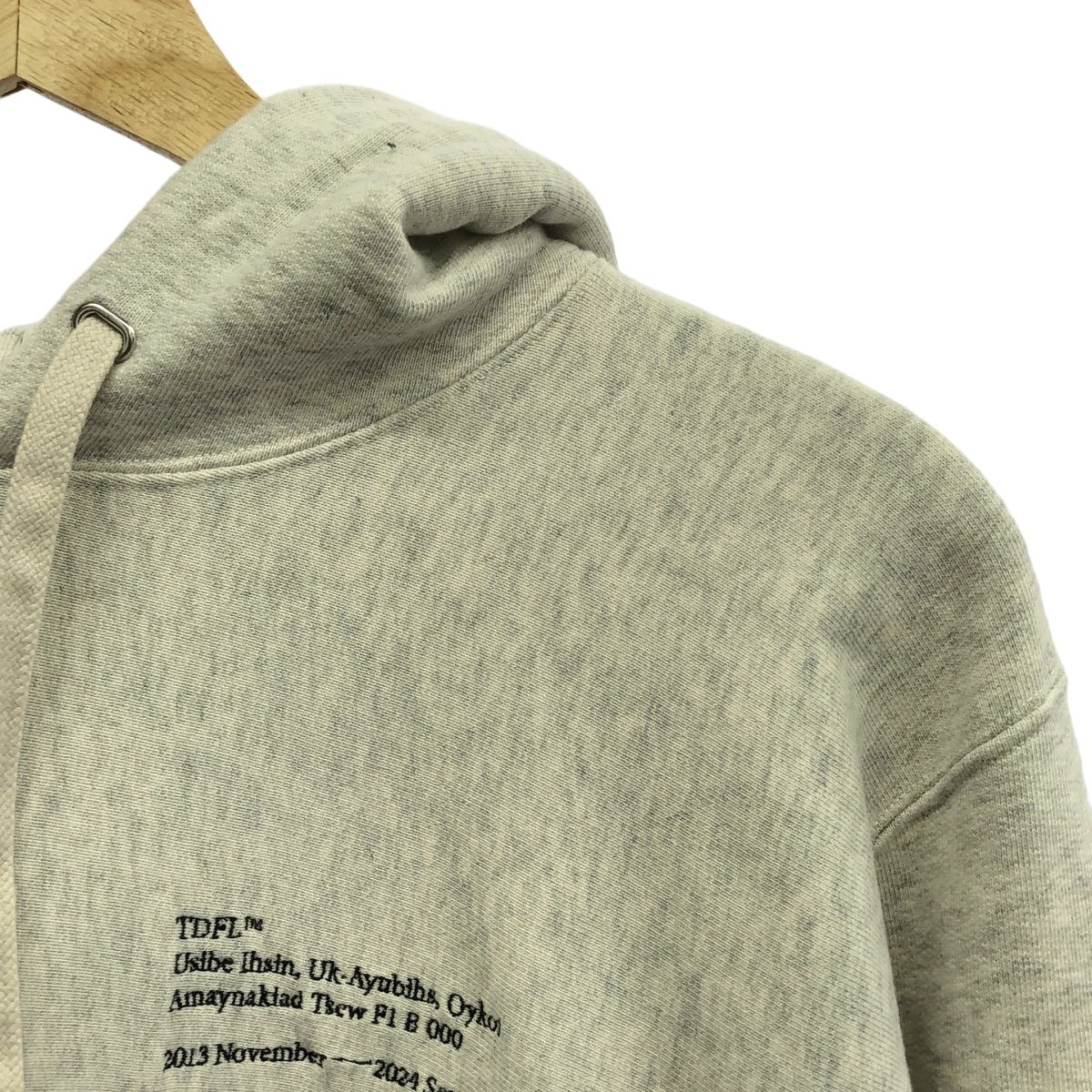 TODAYFUL / トゥデイフル | 2024AW | Useful Sweat Parka / ロゴ | F | グレー | レディース TODAYFUL / トゥデイフル | 2024AW | Useful Sweat Parka / ロゴ | F