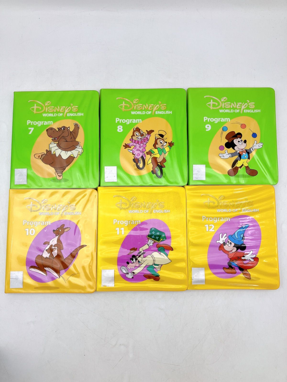 12枚】ディズニー ワールドオブイングリッシュ DVD Disney's