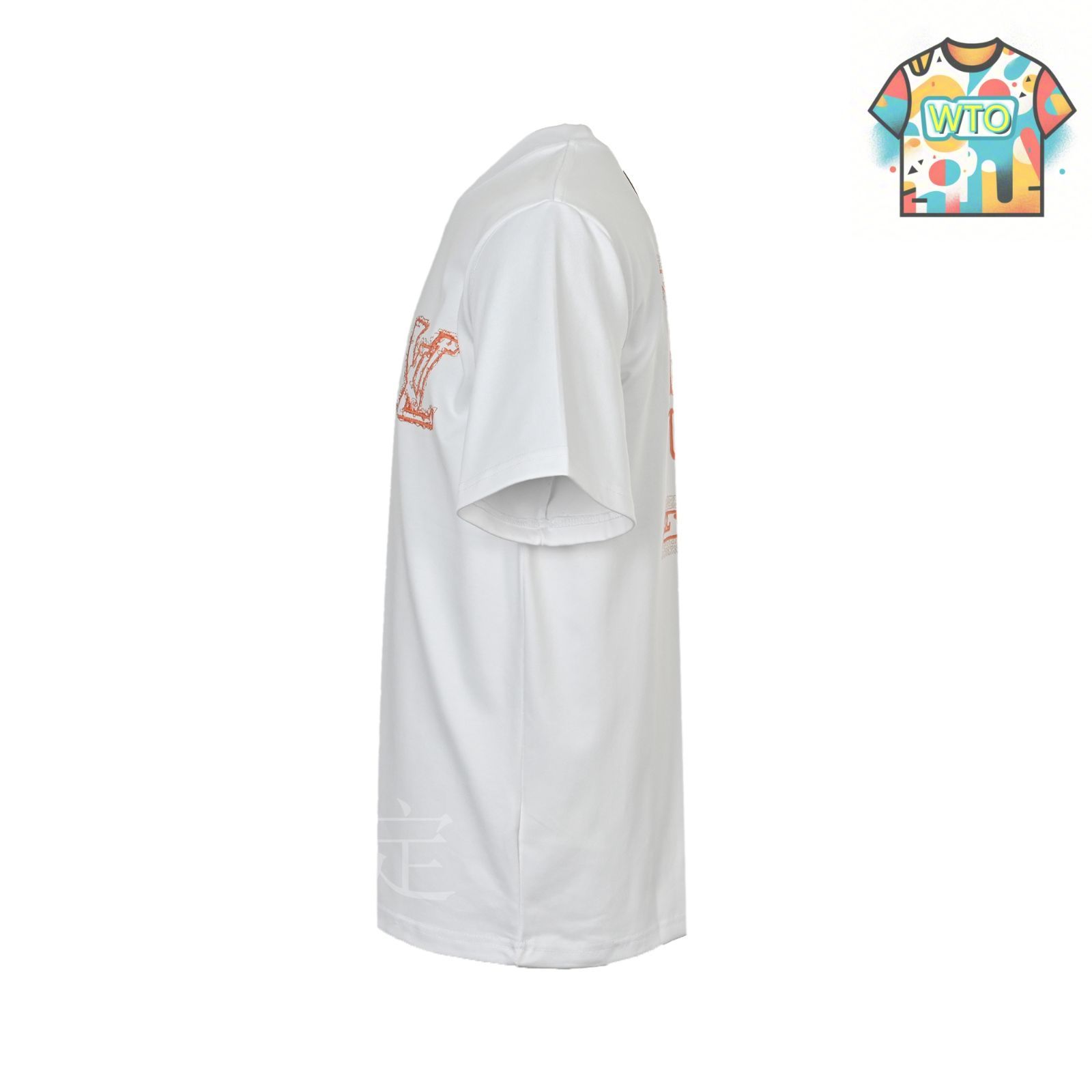 今日特価】Louis Vuitton 25ss バックロゴプリント T シャツ