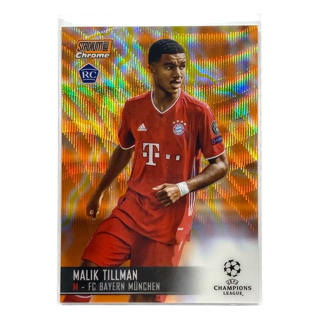 TOPPS サッカーカード STADIUM CLUB CHROME MALIK TILLMAN BAYERN #CA-MT 送料無料 中古 IT2 TOPPS サッカーカード STADIUM CLUB CHROME MALIK TILLMAN