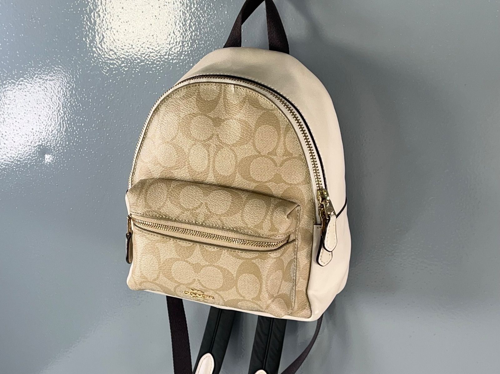 ☆美品 COACH コーチ リュック ミニリュック 鞄 レディース PVC