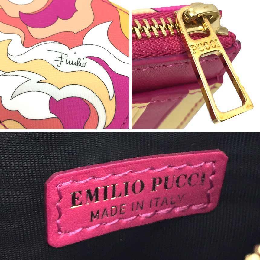 美品　EMILIO PUCCI　プッチ　コインケース　カードケース　aq7919