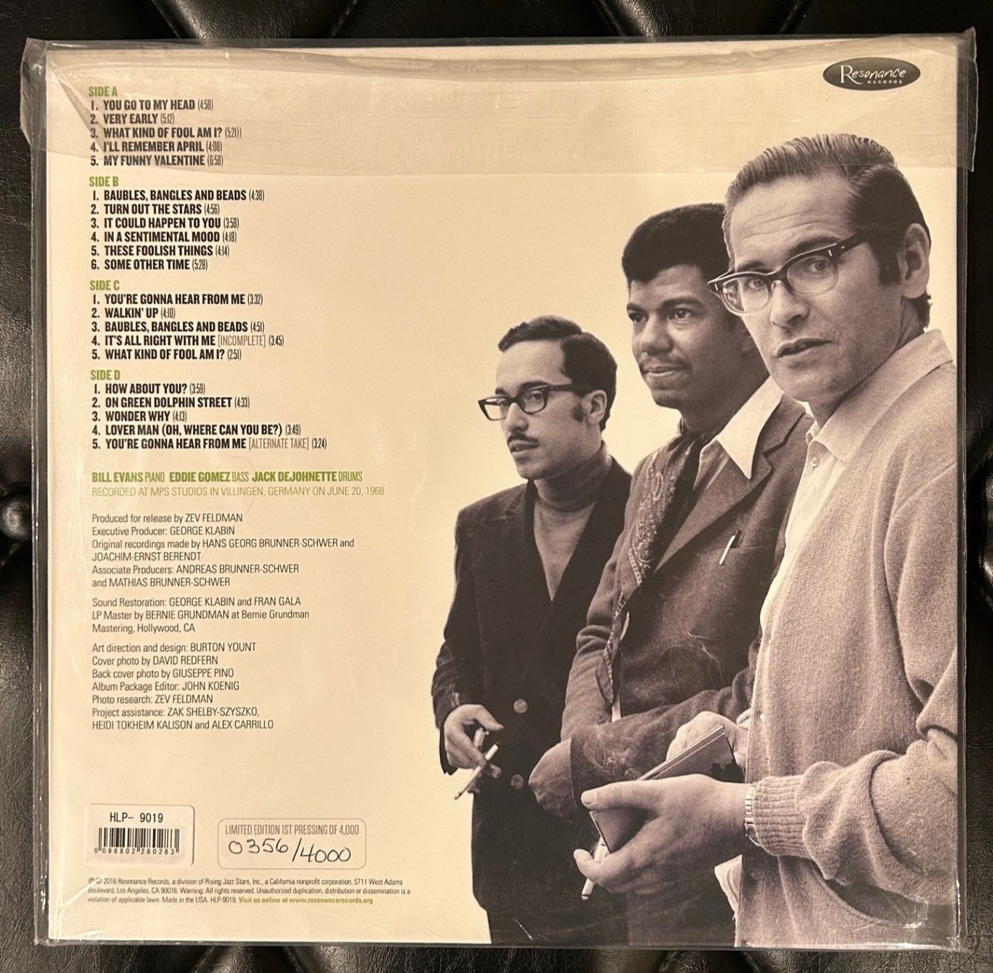 USオリジナルLP盤】Bill Evans 「Some Other Time (The Lost Session 