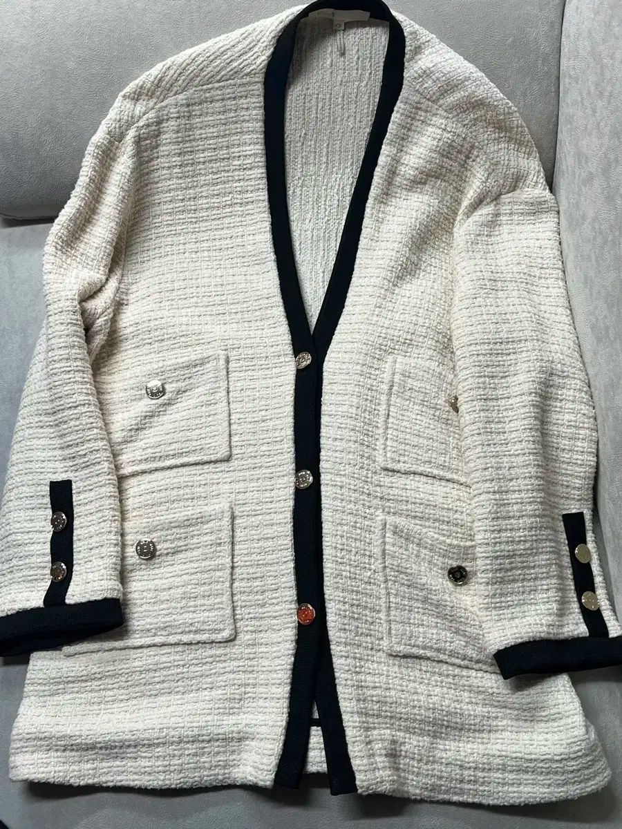 maje maje マージュ ツイード カーディガン 90
