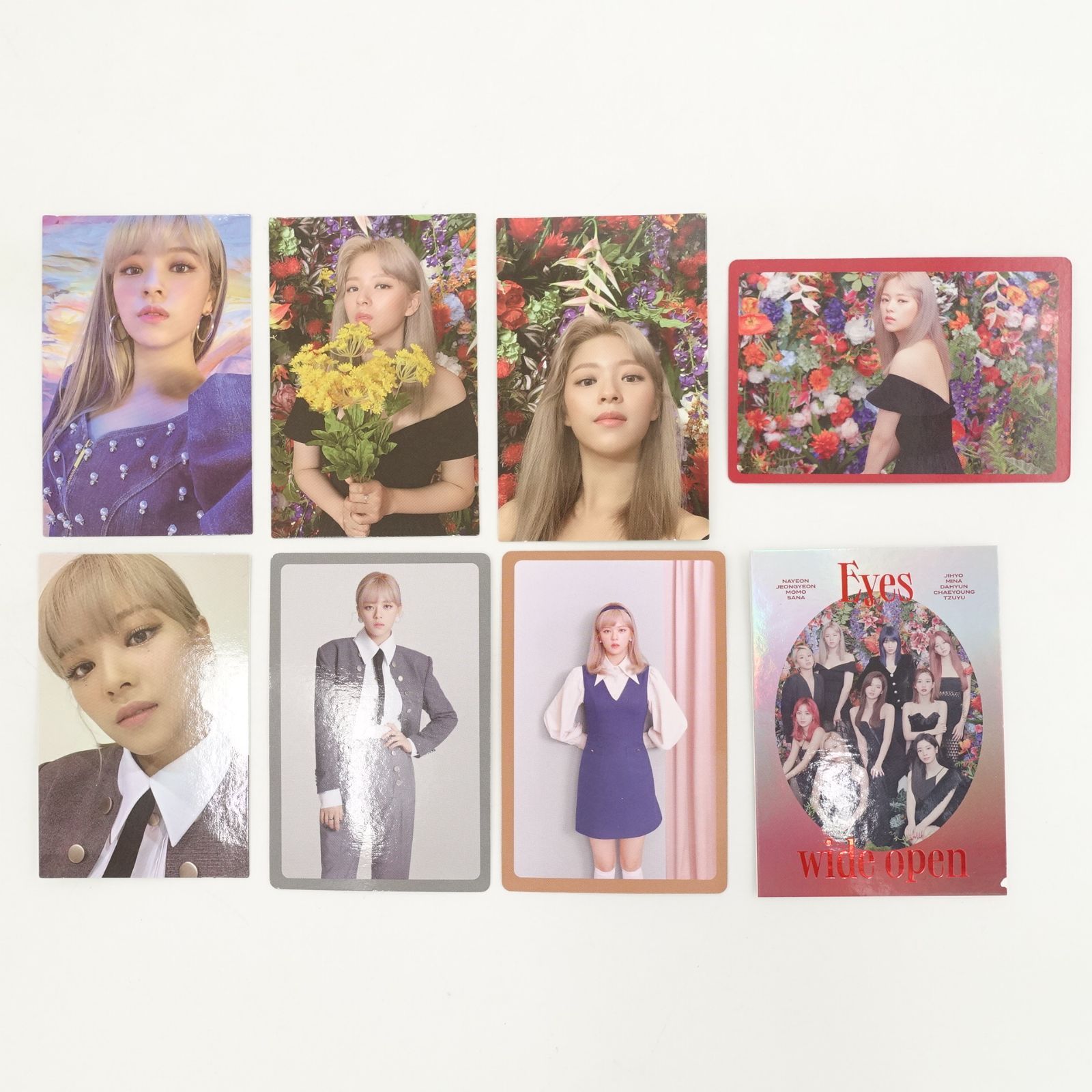 TWICE ジョンヨン Eyes wide open トレカ フォト カード JEONGYEON