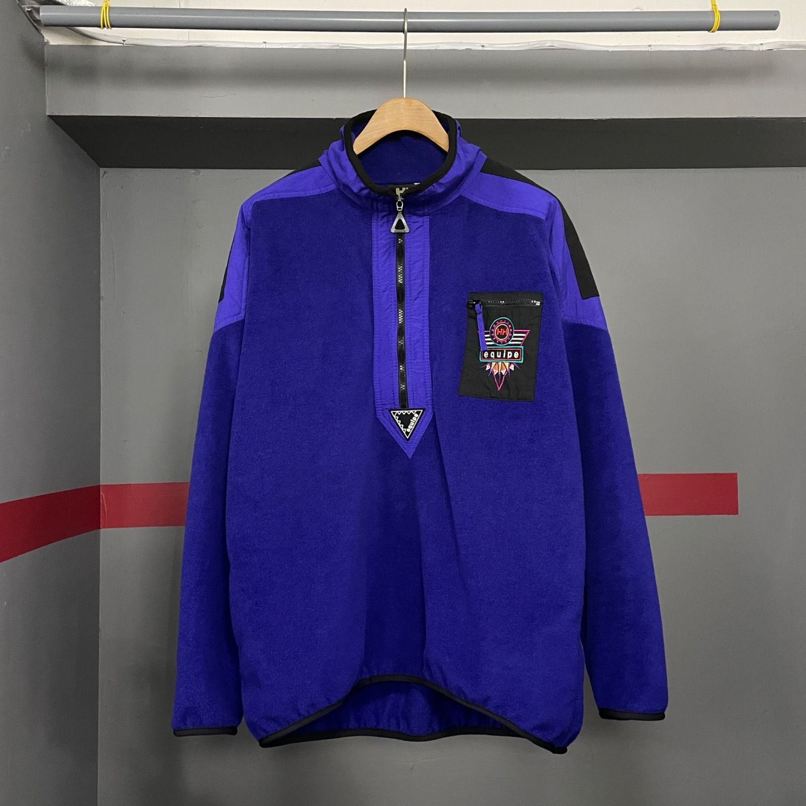 HELLY HANSEN equipe XL プルオーバー フリース ジャケット 90s 00s 