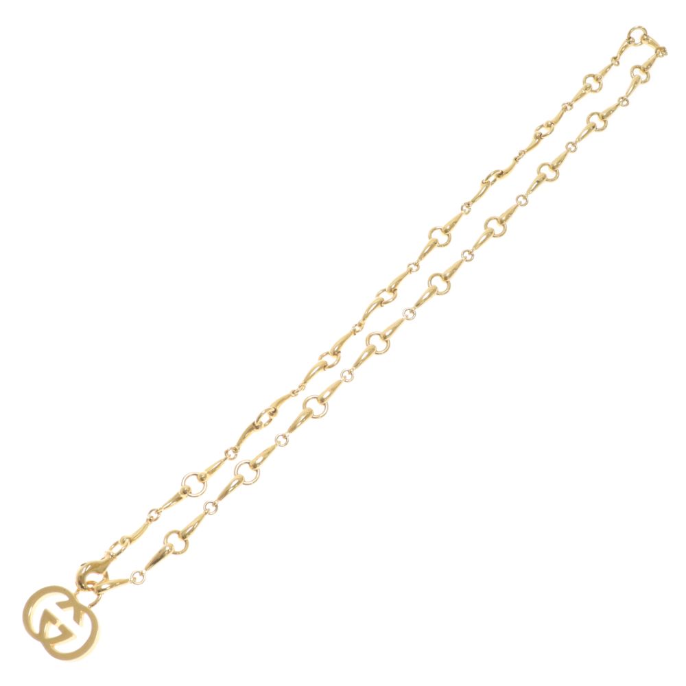 GUCCI グッチ インターロッキング GG ロゴ チェーンベルト ゴールド CMS 80 GUCCI (グッチ) インターロッキング GG ロゴ チェーンベルト ゴールド