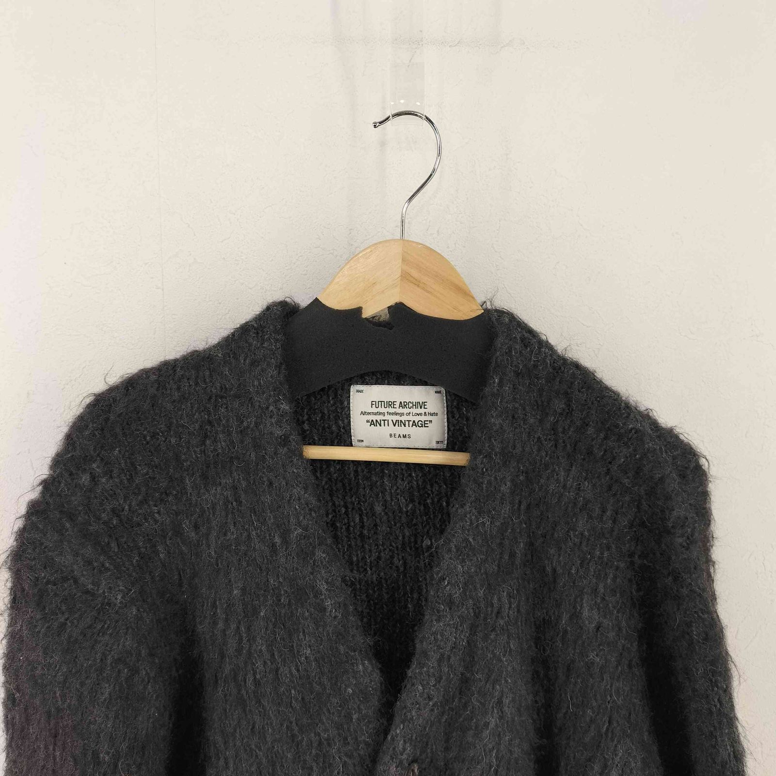 BEAMSビームスモヘアカーディガンANTI VINTAGE BEAMS 