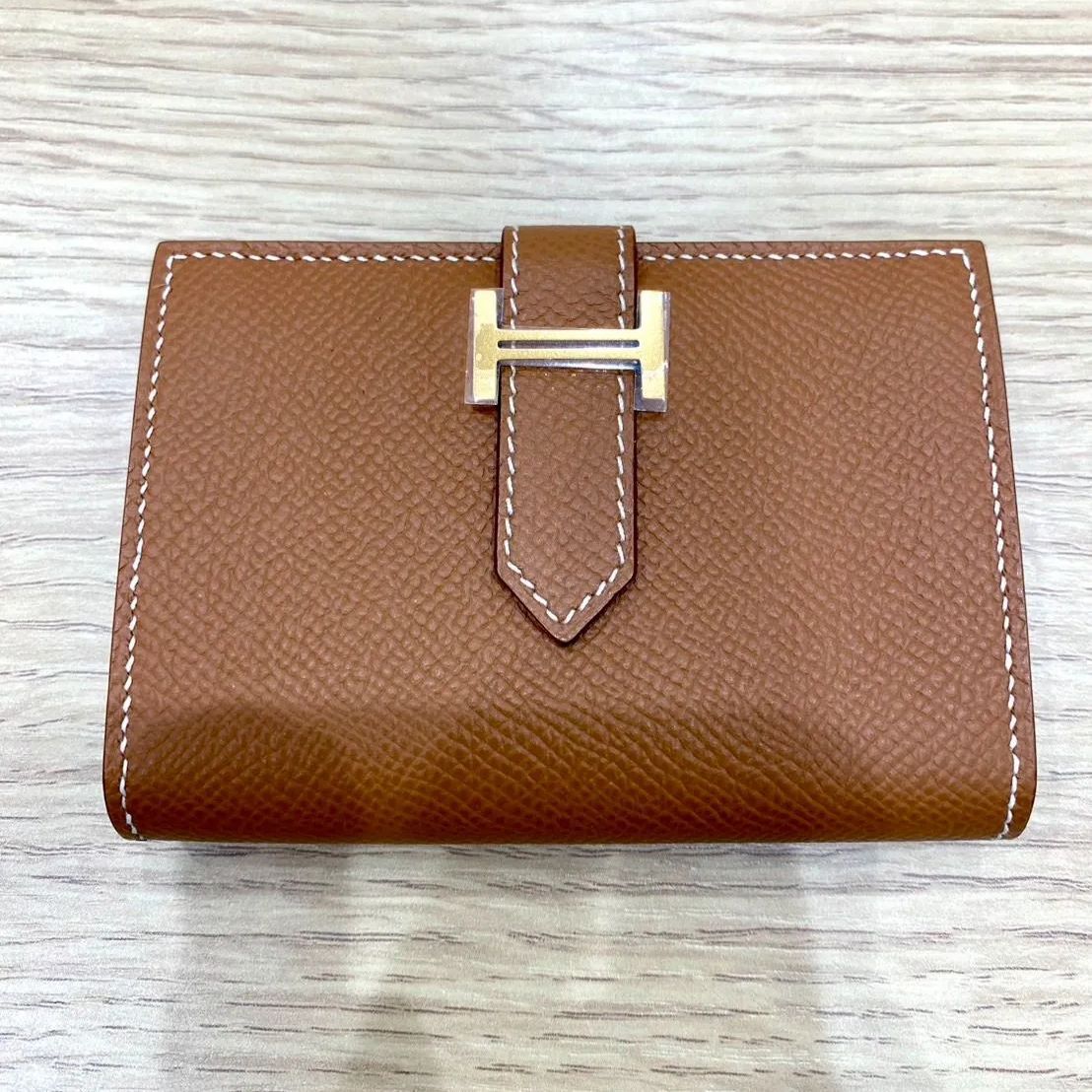 未使用】HERMES エルメス べアンミニ カードケース - メルカリ
