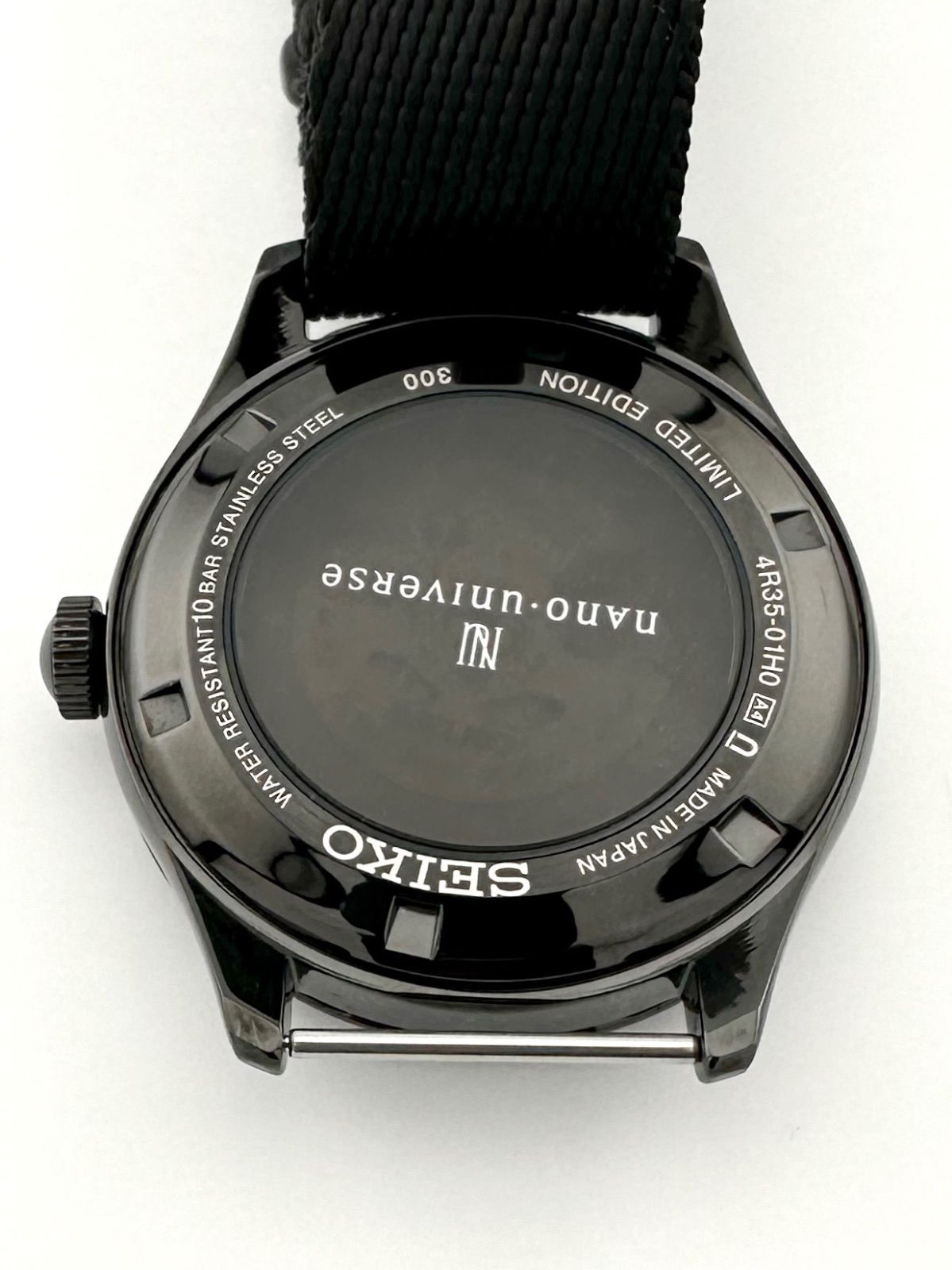 SEIKO 4R35-01H0 SCVE043 nano-universe Exclusive 自動巻き時計 