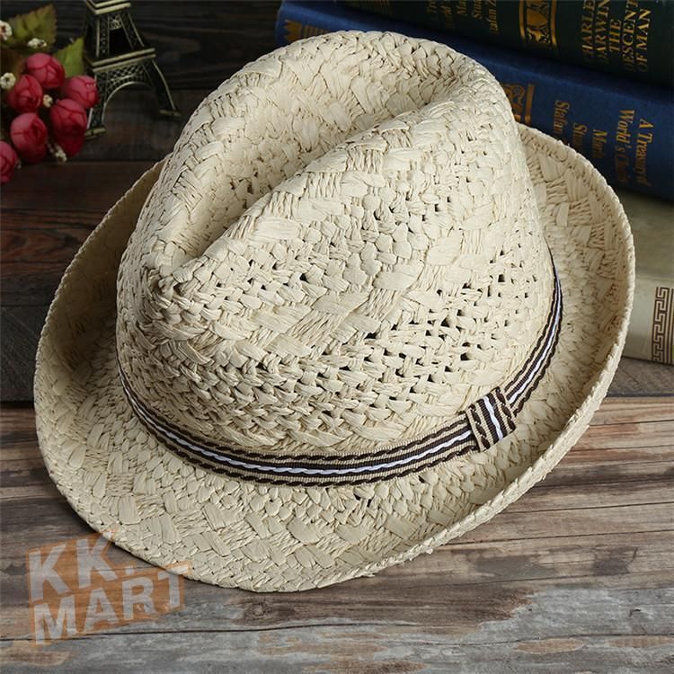 パナマハット ハット メンズ biltmore ストローハット 中折れハット ビルトモア パナマ帽 ブランド帽子 アメリカ 麦わら帽子 havana 春  夏 ブリーチカラー ELEHELM 中折れ帽子 紳士帽子 メンズハット 麦わらハット 50代 60代 70代 ファッション 父の日 -  【ELEHELM ... 新品未使用！ビルトモア ストローハット　麦わら パナマ ハット 春夏 帽子