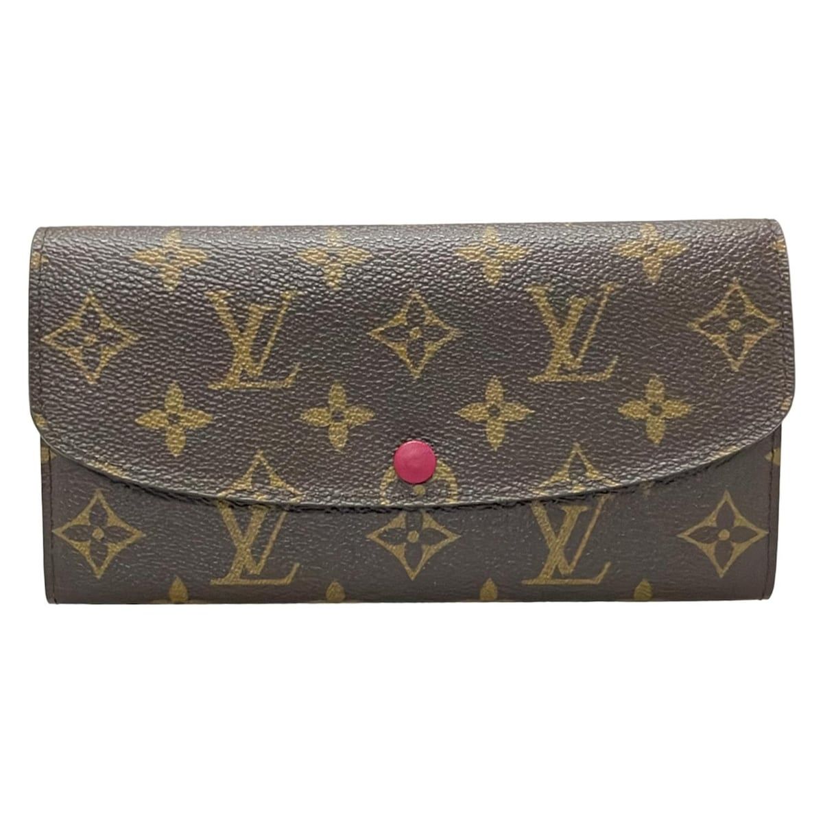 LOUIS VUITTON ルイヴィトン 長財布 モノグラム ポルトフォイユエミリー M60697 新型 フューシャ