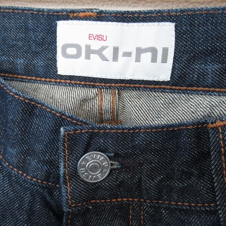 Evis × Okini エヴィス×オキニ ロンドン 別注 大黒刺繍 デニム 