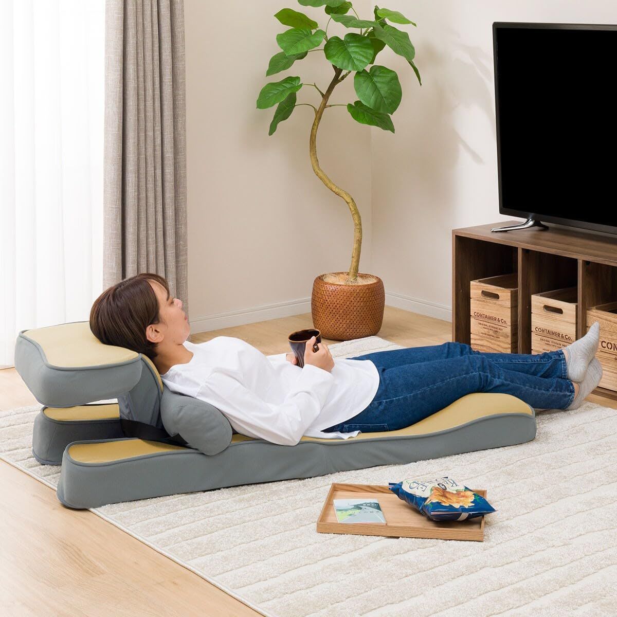 ゲーミング座椅子2 ベージュ ニトリ NITORI 5688888 MARWIL-DEMENAGEMENTS_CH