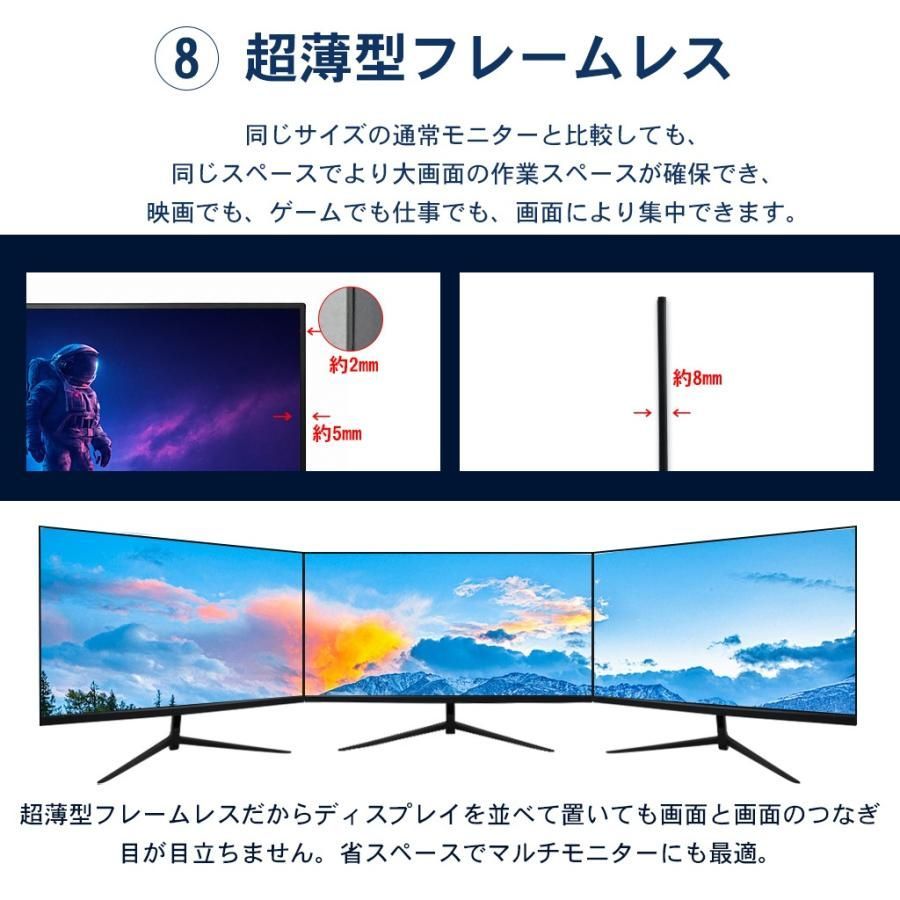 Acer 100hz 23.8型 ゲーミングモニター VAパネル Acer 100hz 23.8型 ゲーミングモニター VAパネル