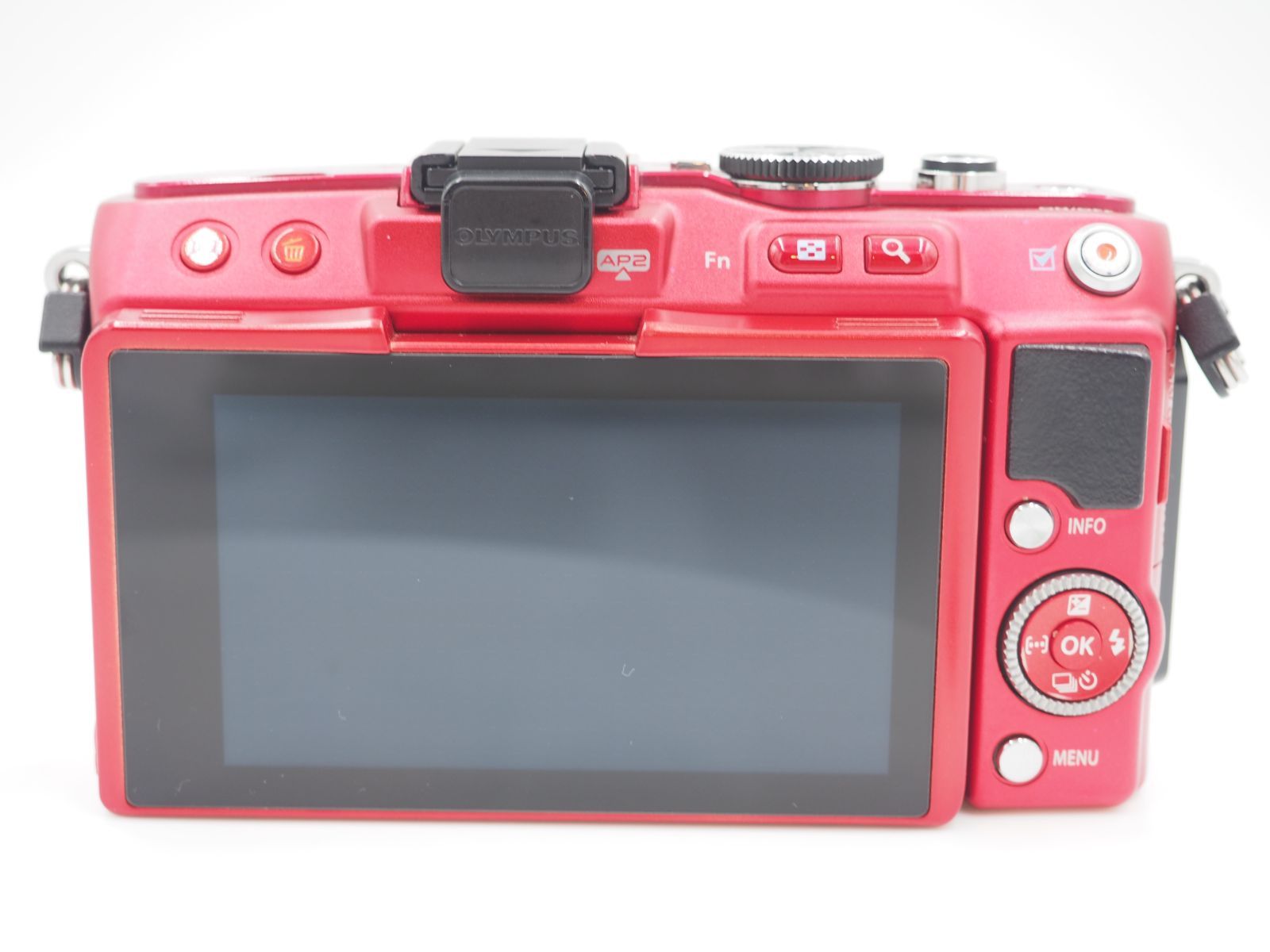OLYMPUS - OLYMPUS E-PL6 ボディ　red 番:181 OLYMPUS E-PL6 ボディ red 番:181 - メルカリ