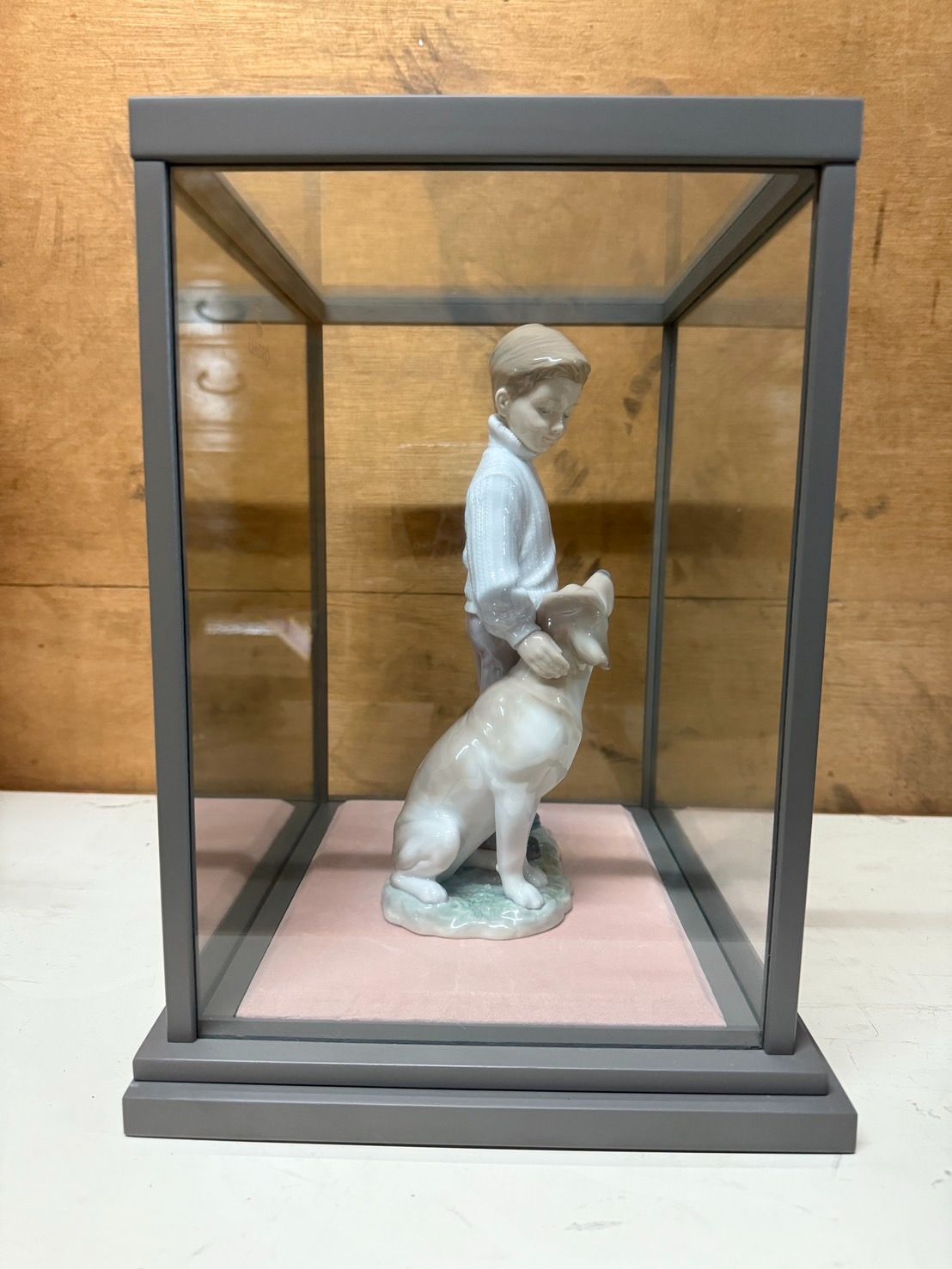 リヤドロ 僕の親友 リヤドロ 僕の親友 フィギュア 人形 男の子 犬 LLADRO リアドロ