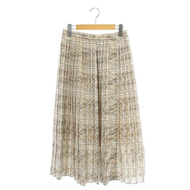 セオリーリュクス theory luxe COMPLEX PLAID MANDI 総柄