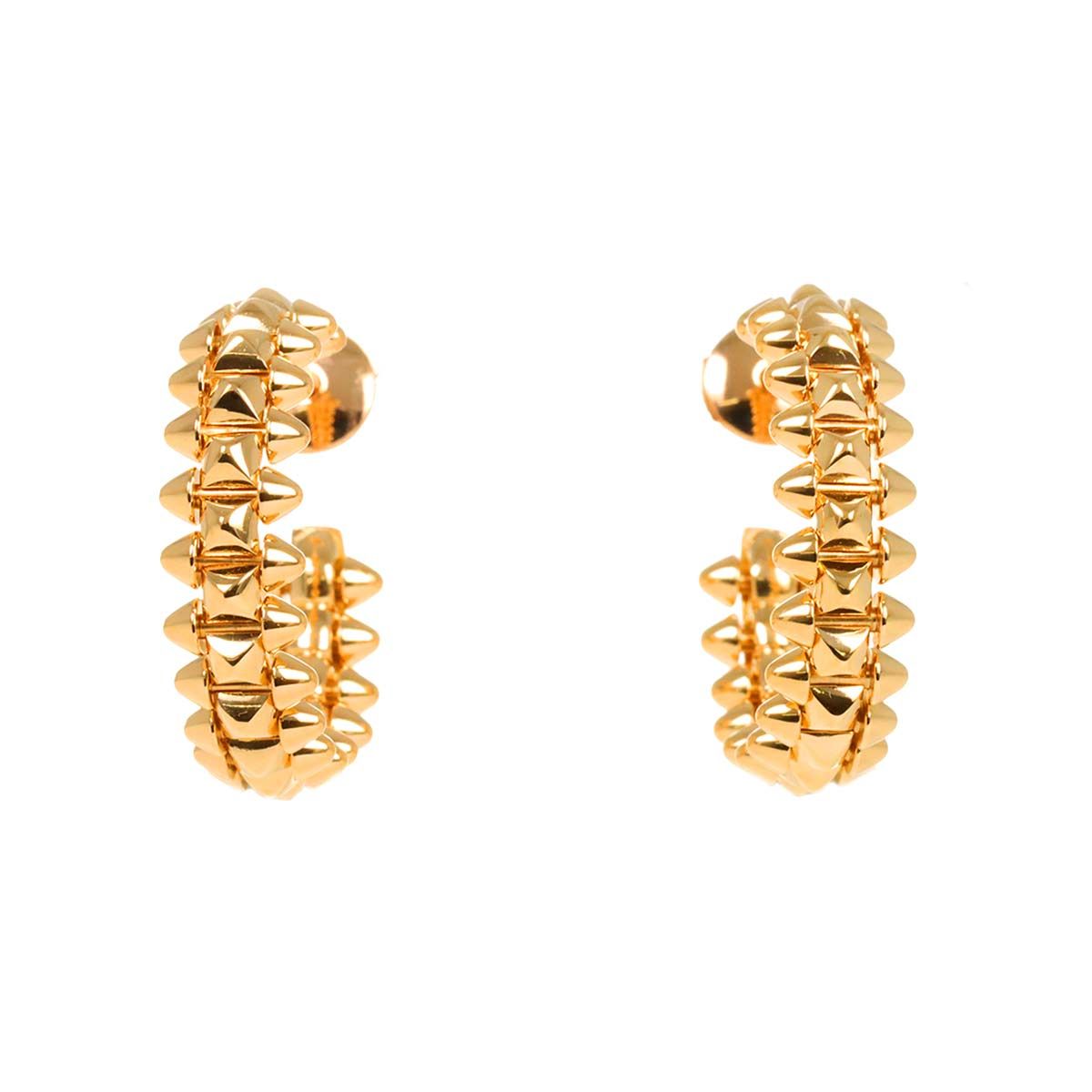 Cartier クラッシュドゥカルティエSM ピアスPG 売切れ続出☆Cartier☆クラッシュ ドゥ カルティエ イヤリングSM