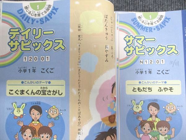 SAPIX サマー/デイリーサピックス N12-01〜05/120-01〜15 通年セット 2017 ☆ 080R2D SAPIX サマー/デイリーサピックス N12-01～05/120-01～15 通年