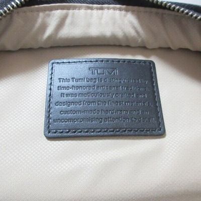 トゥミ TUMI オールレザー リュックサック 68980NVY 鞄 A4収納 紺