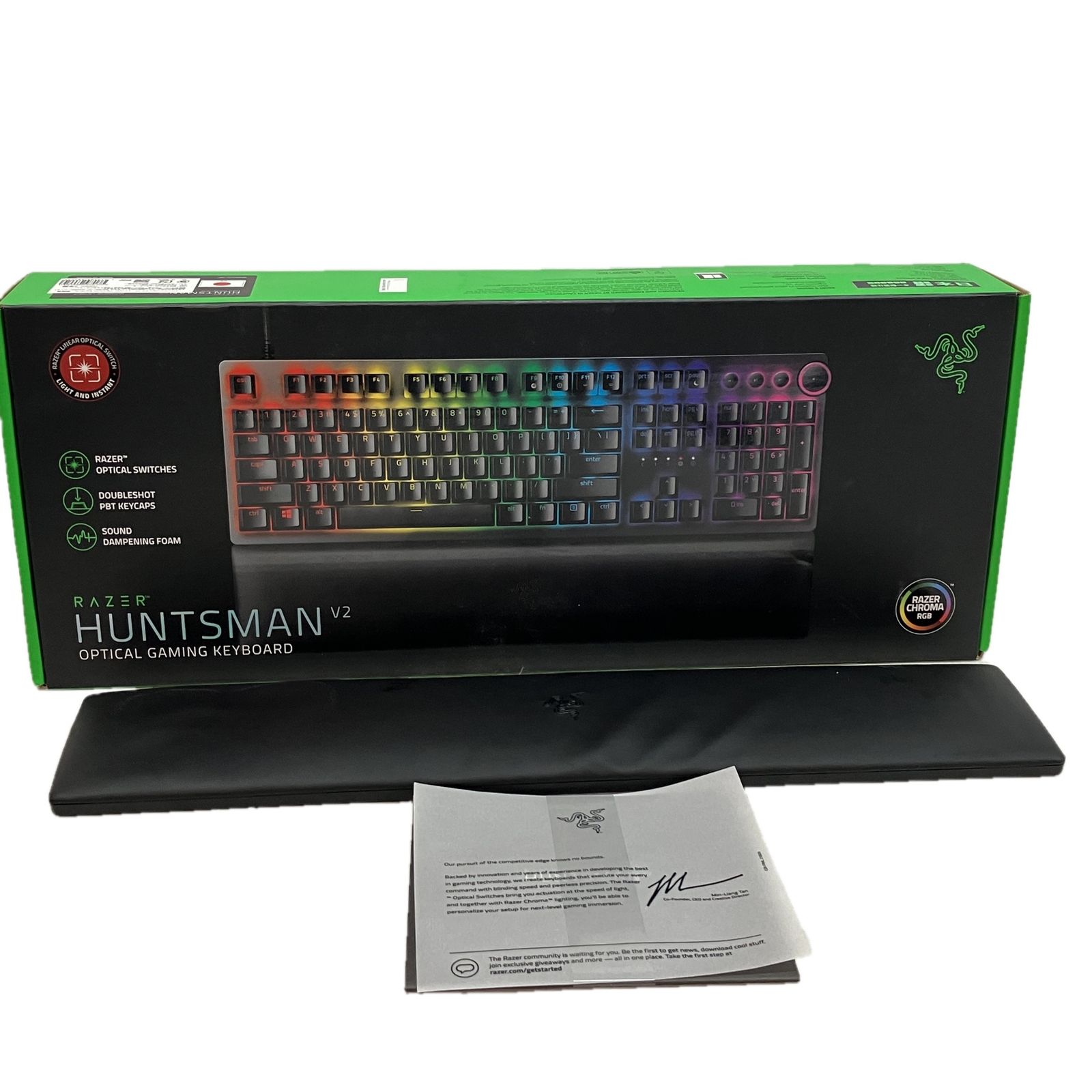 Razer RZ03-0393 ゲーミングキーボード Huntsman V2 JP 有線 レイザー PC周辺機器 C10533326