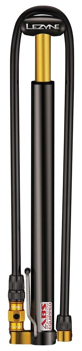 自転車 ポンプ 空気入れ マイクロ 30cmの携帯フロアポンプ フロアドライブ HP 仏式 LEZYNE レザイン 米式 ハンドポンプ 日本正規品