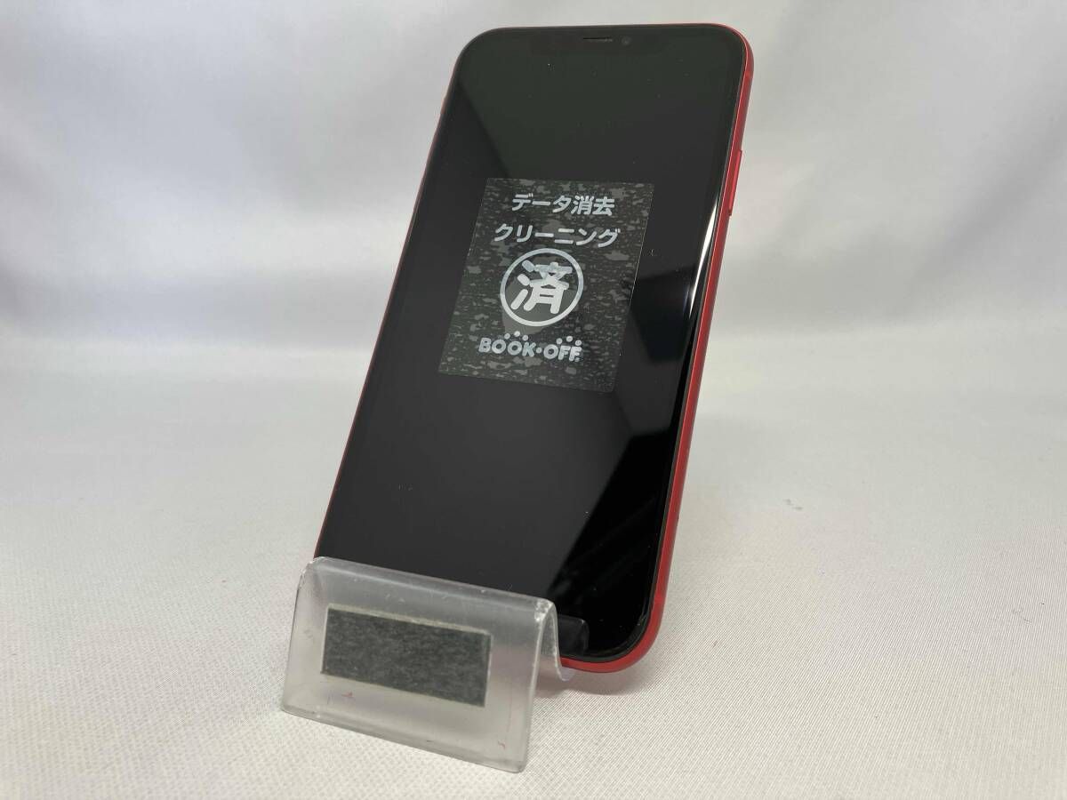 au 【SIMロックなし】MWLV2J/A iPhone 11 64GB レッド au au iPhone