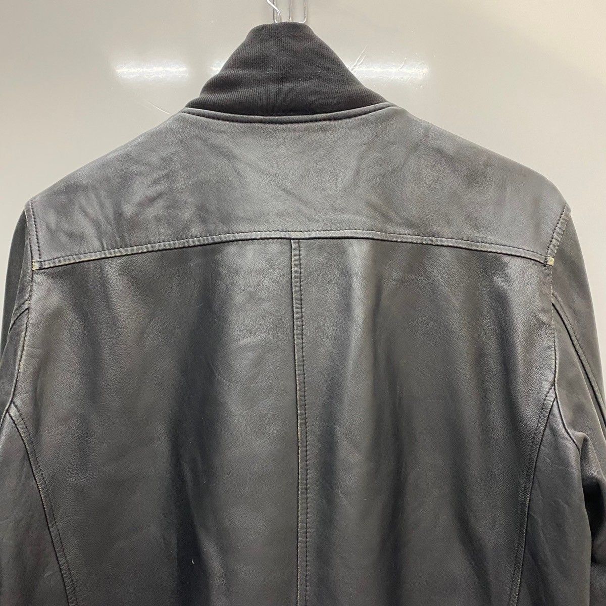 フレッドペリー FRED PERRY ラムレザーブルゾンジャケット ジャケット 