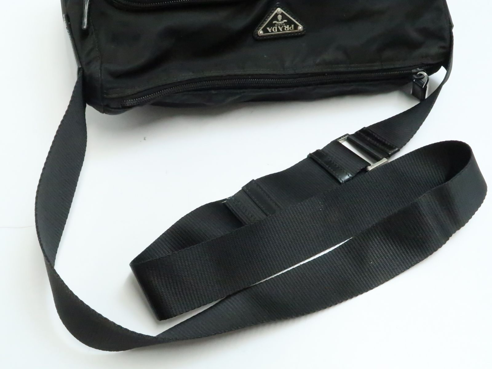 プラダ ナイロン バッグ ポコノ ショルダーバッグ 黒色系 PRADA