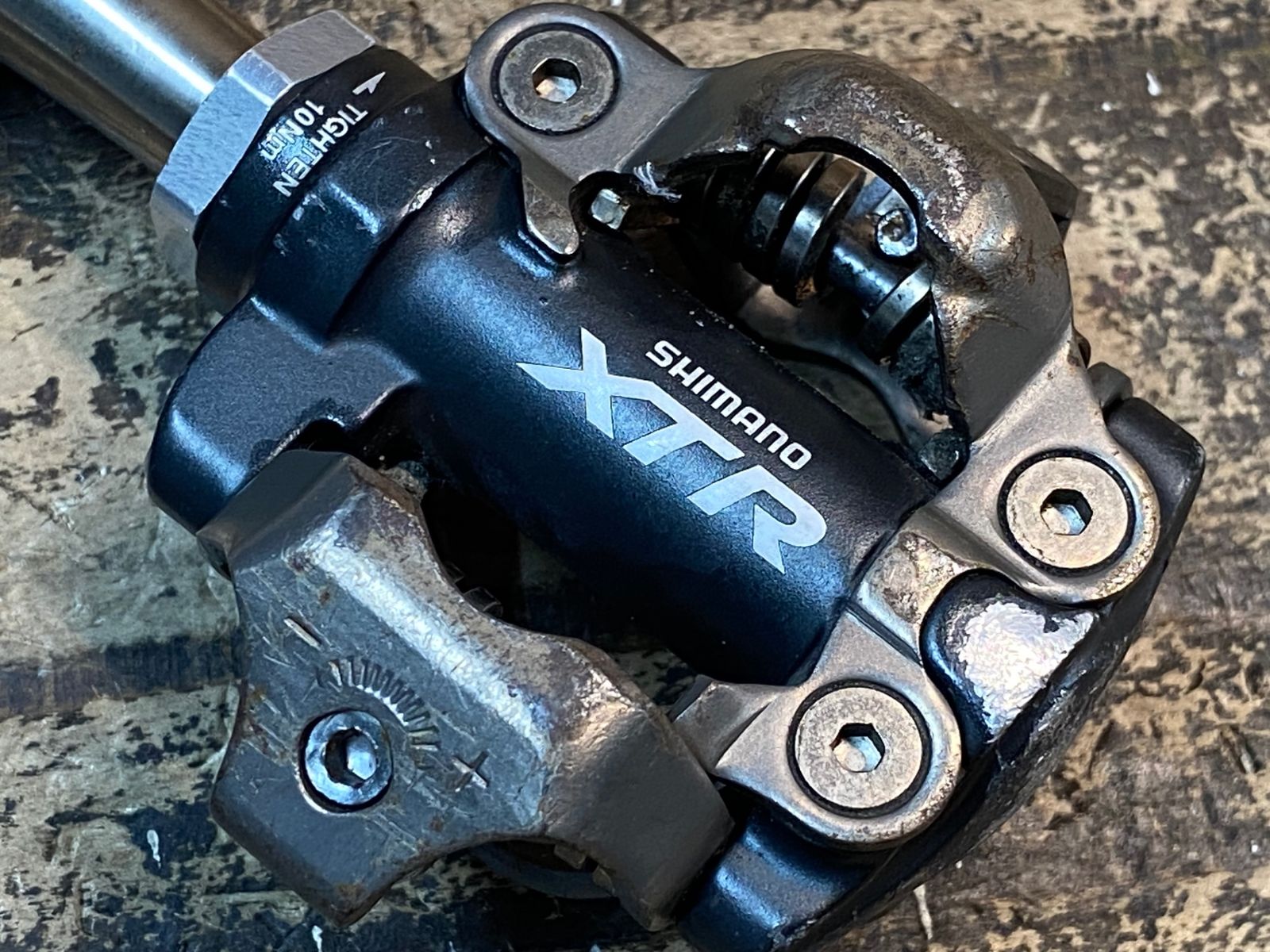 JG164 シマノ SHIMANO XTR PD-M970 ビンディングペダル SPD