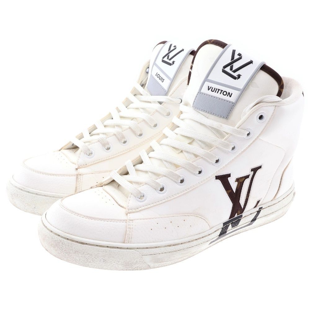 LOUIS VUITTON (ルイヴィトン) チャーリースニーカー LVロゴハイカット