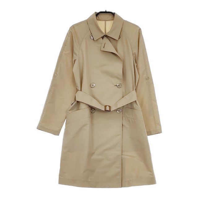 MACKINTOSH PHILOSOPHY ラグランスリーブ クリアボタン ベルト付き トレンチコート ベージュ レディース マッキントッシュフィロソフィー 5-0501M∞