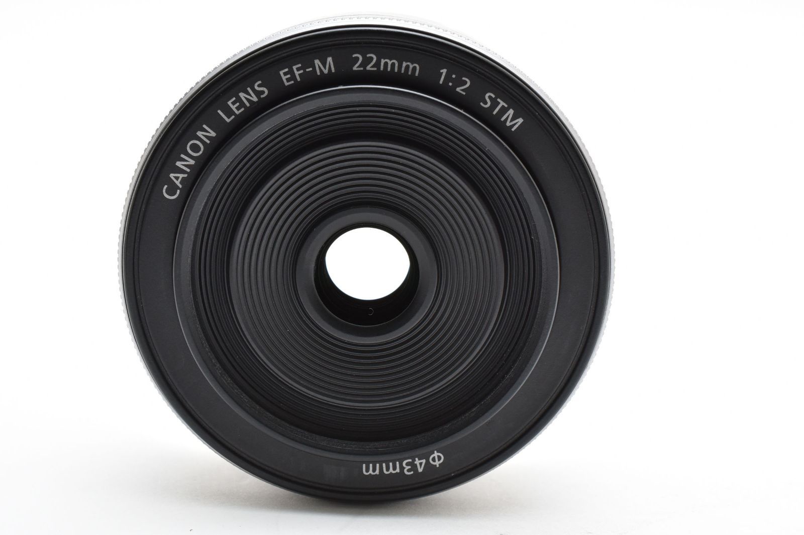 ☆極上☆ キヤノン Canon EF-M 22mm F2 STM シルバー 《レンズ