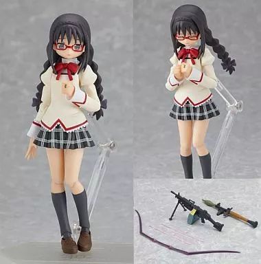 中古】フィギュア figma 暁美ほむら 制服Ver. 「魔法少女まどか