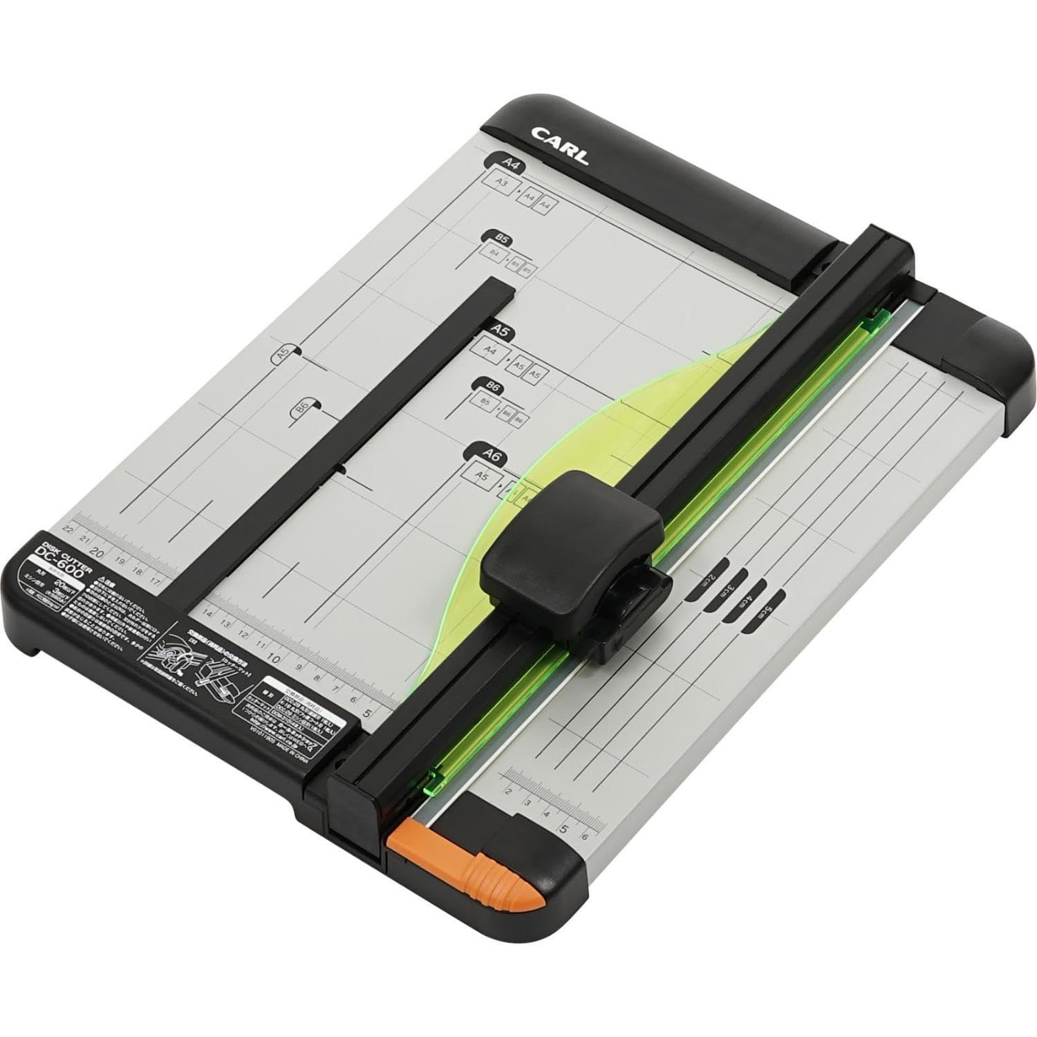 特売 カール事務器 CARL 裁断機 ペーパーカッター A4対応 20枚裁断 DC-600
