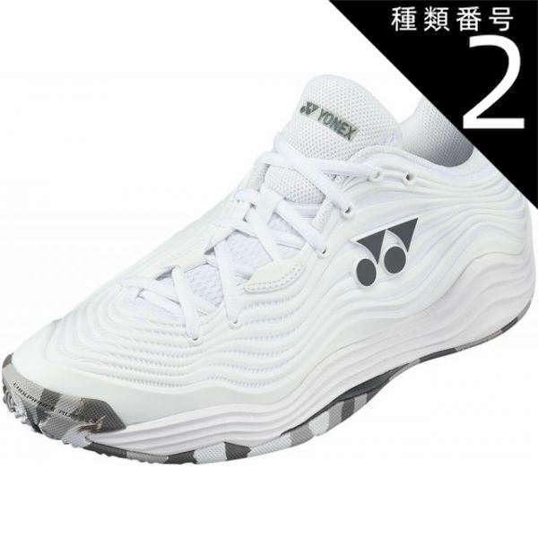 種類2 ﾎﾜｲﾄ|22.5 4550468476108 Yonex ヨネックス SHTF5MGC パワークッションフュージョンレブ5MGC パワークッション フュージョンレブ5 メン GC