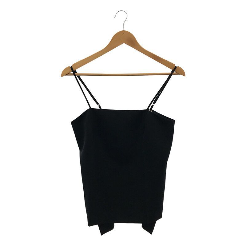 【美品】  Maison Margiela / メゾンマルジェラ | 2020SS | サイドスリット キャミソール | 40 | ブラック | レディース Maison Margiela / メゾンマルジェラ | 2020SS | サイドスリット
