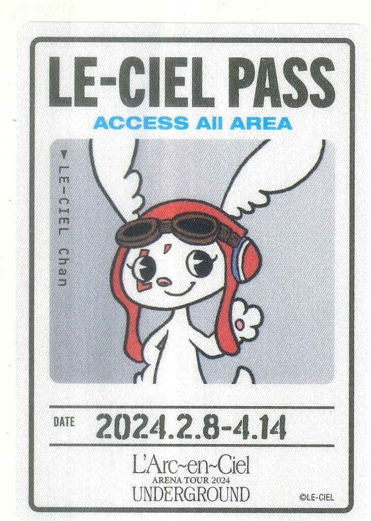L'Arc～en～Ciel 2024 PREMIUMラルスクラッチ 【E賞】 バック