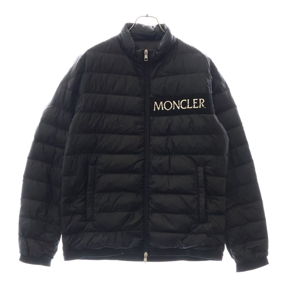 MONCLER モンクレール 19AW NEVEU ロゴ刺繍 ダウンジャケット ブラック E10914036194