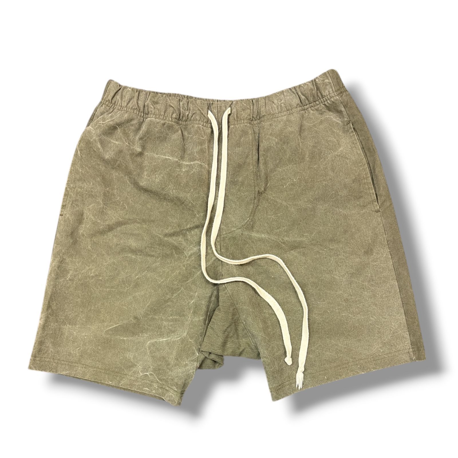 LAid Back Vintage tent shorts ヴィンテージテント地 ショーツ ハーフパンツ レイドバック カーキ 1 253M6