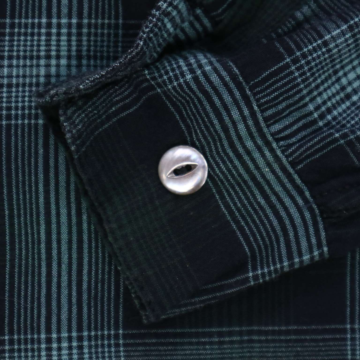 WEST RIDE ウエストライド 通年 長袖 ワーク チェック シャツ Sz