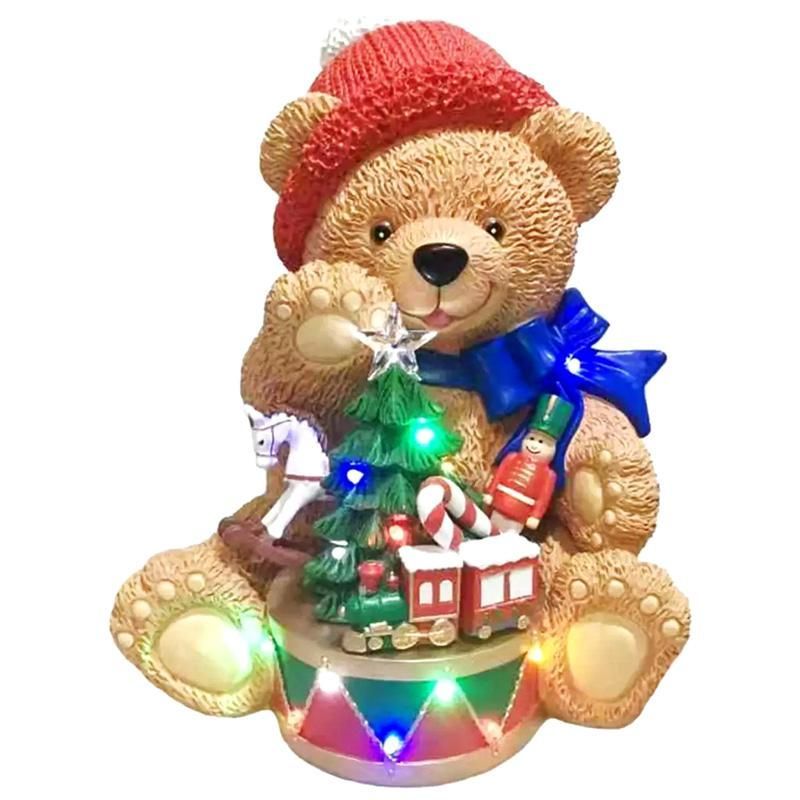 クリスマスイルミネーション クマ ライト 特大約75cm 新品予備電球付き