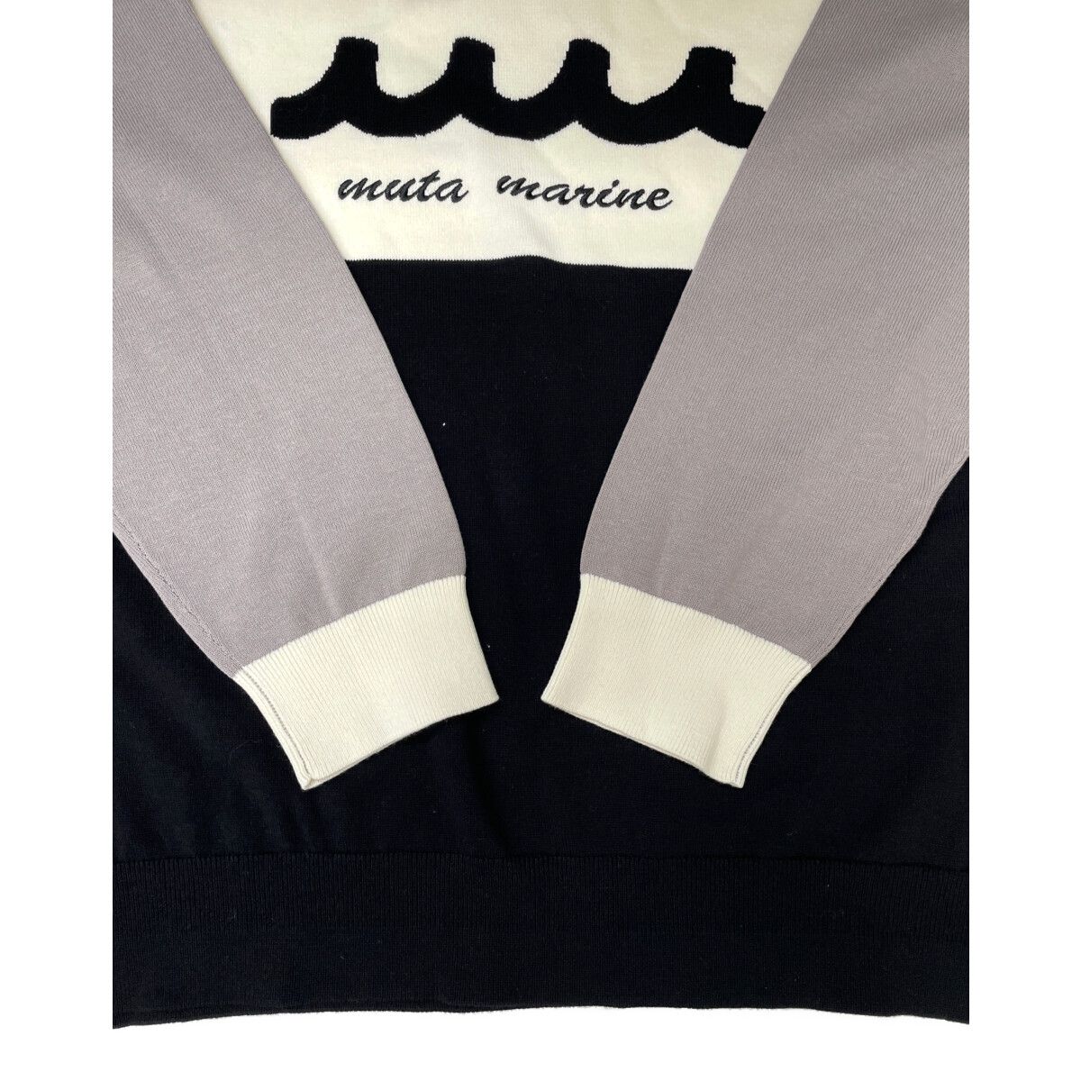 未使用品 メンズ ムータマリン muta MARINE ニット 7(XL) グレー 