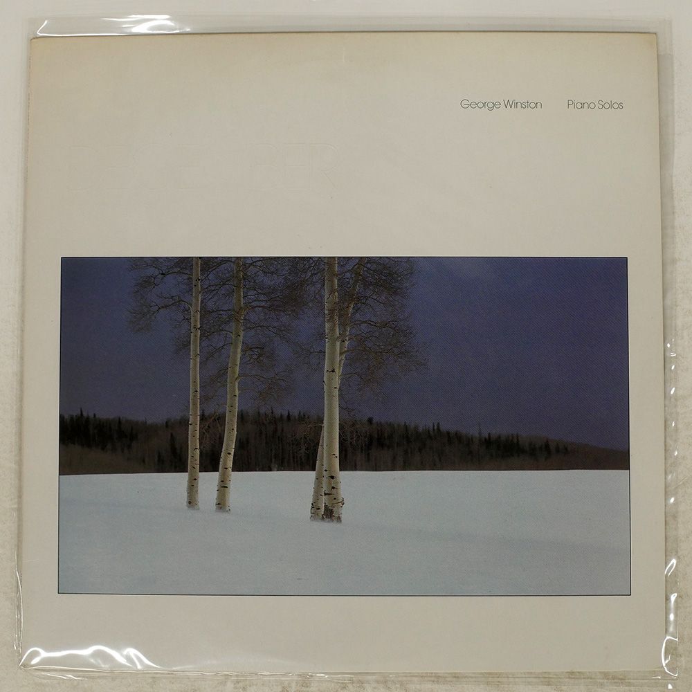 国内盤 GEORGE WINSTON/DECEMBER/WINDHAM HILL WHP28005 LP