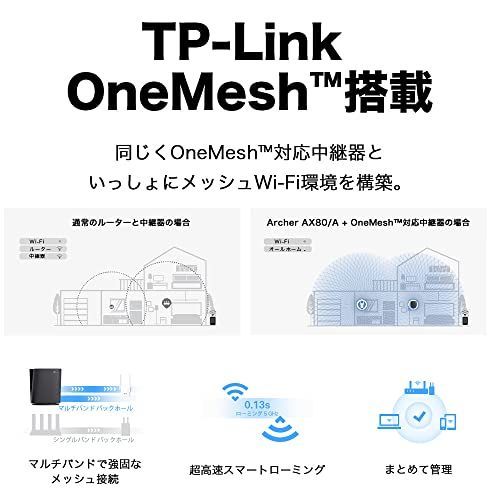 1.)AX6000 2.5Gbpsポート WiFi6ルーター TP-Link WiFi ルーター 無線