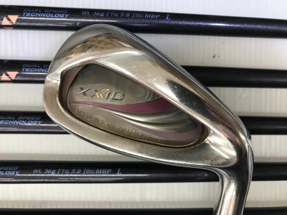 【即納】XXIO LADIES ブルー | L | MP1100L ブルー | 中古 | アイアンセット | ダンロップ